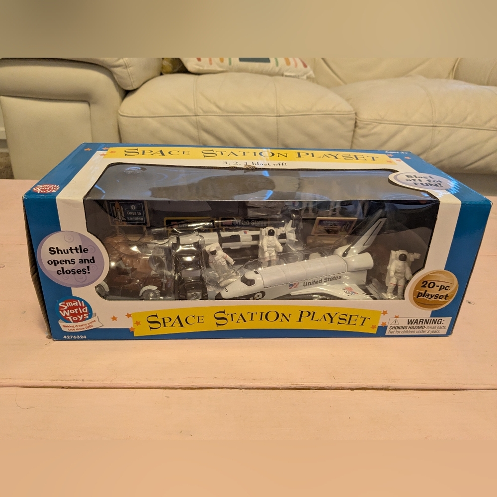 Space Station Playset - White